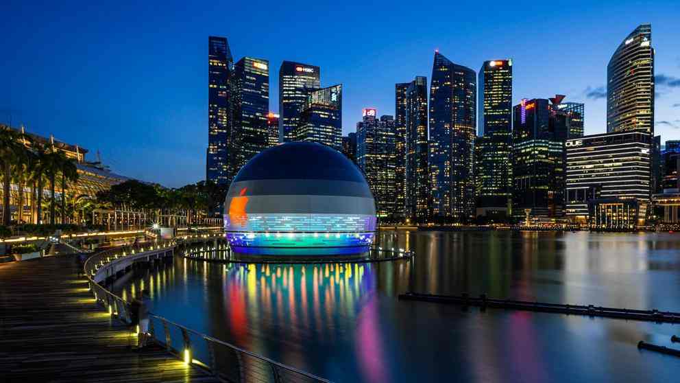 Apple ouvrira un magasin flottant à Singapour