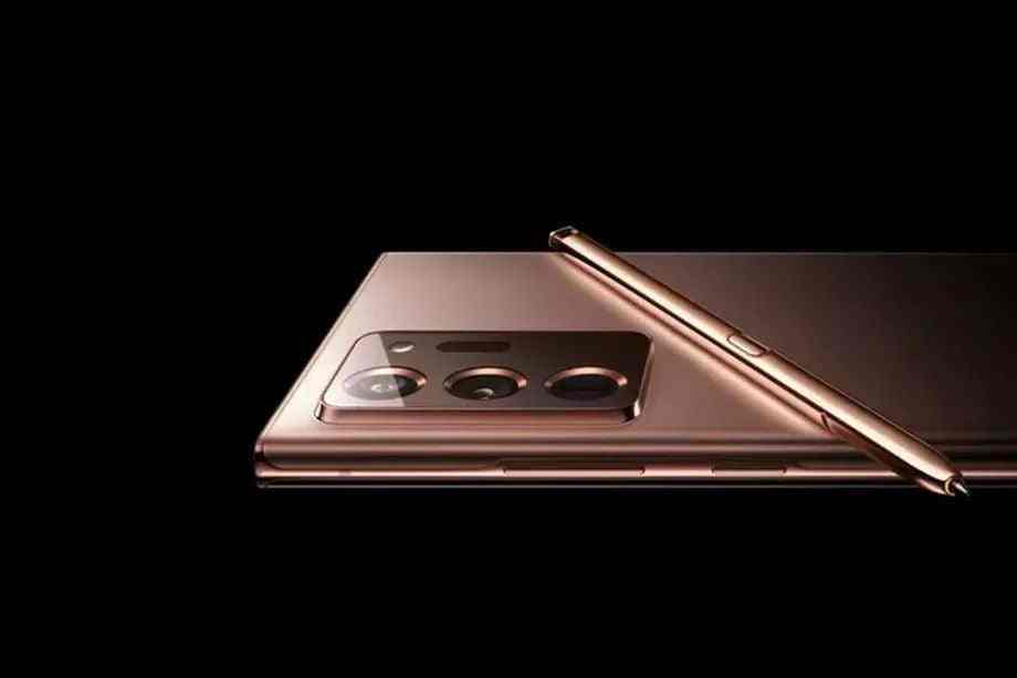 Samsung Galaxy Note20 est vu en vidéo avant le déballage