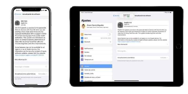 Apple lance iOS 13.5 et iPadOS 13.5 pour tous les utilisateurs