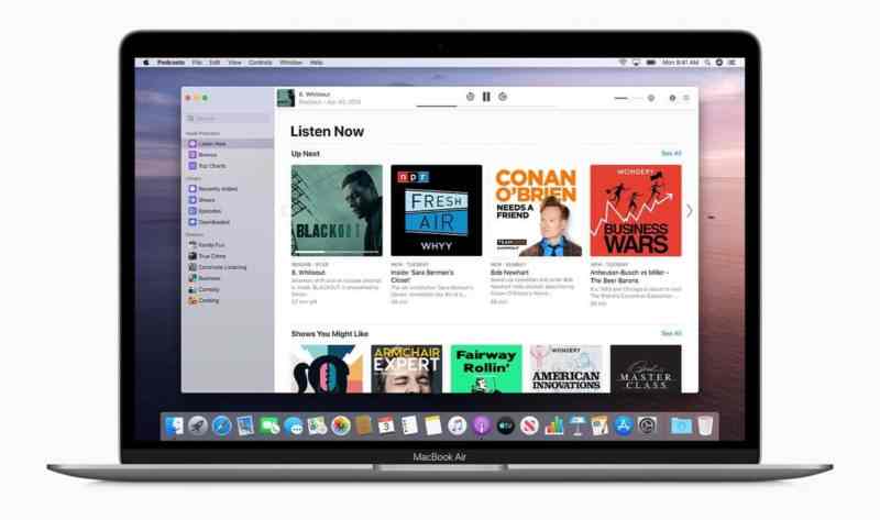 Apple prévoit des podcasts originaux pour correspondre à la série TV +