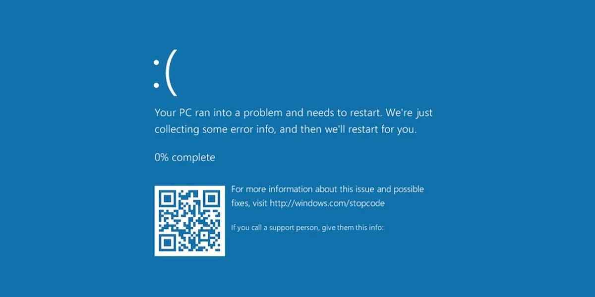 Une nouvelle erreur Windows 10 provoque un écran bleu avec un lien