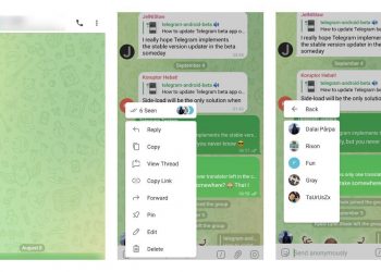 Dans Telegram Beta, vous pouvez maintenant voir qui a lu vos messages dans un groupe